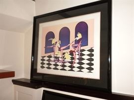 "Dress Rehearsal" 42/300 Signed and Numbered Print by, Robin Morris featured in Ruperts!