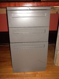 File Cabinets with Unfinished Tops (slide under desks):
(10) Pedestal File Cabinets with 2 Drawers and 1 Box File Drawer 
(9) Pedestal File Cabinets with 2 Box File Drawers
File Cabinets with Finished Tops:
(18) Pedestal File Cabinets with 2 Drawers and 1 Box File Drawer 
(5) Pedestal File Cabinets with 2 Box File Drawers (Regular or Plain)
(4) Pedestal File Cabinets with 2 Box File Drawers (High Quality)
(1) Pedestal File Cabinet with 1 Pencil Drawer, 1 Drawer and 1 Box File Drawer
(1) Pedestal File Cabinet with 2 Pencil Drawers, 1 Drawer and 1 Box File Drawer 
Flat Drawing Files:
(1) Flat Files with 5 Drawers with Wood Base 53-3/4”W x 41-1/2”D (Dark Green)
(1) Flat Files with 10 Drawers (2 Sections) 41”W x 29-1/4”D (Grey)
(1) Flat Files with 10 Drawers (2 Sections) 49-1/4”W x 39-1/4”D (Grey)
(1) Flat Files with 10 Drawers (2 Sections) 53-1/2”W x 41-1/2”D (Grey)

