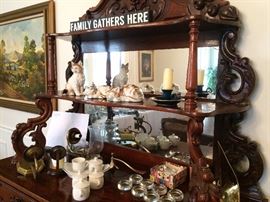 Antique Buffet Detail