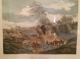 English Hunting Scene