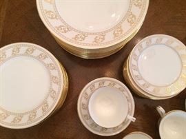Gold China Set