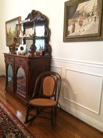 Small Antique Rocking Chair