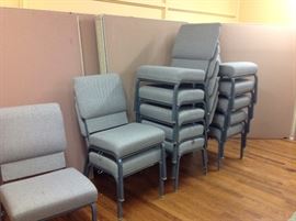 Stacking - locking conference chairs