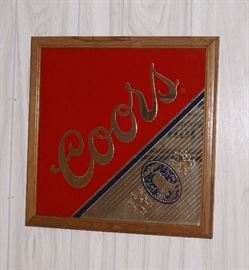 Coors Beer Wall Mirror Sign