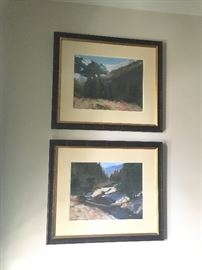 Landscape Art by Jane Gibout (signed and numbered)