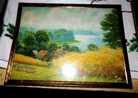 ONE OF MANY 1930-40'S COLORFUL NOSTALGIA PRINTS