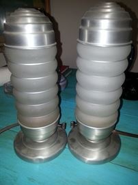 Mid Century Modern table lamps (work)