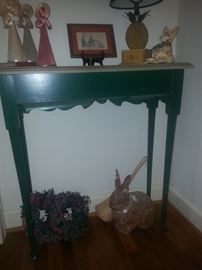 Small country style console table
