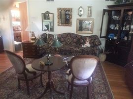 Chippendale style sofa