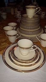 Royal Doulton Andover pattern 8- five pc. place settings 