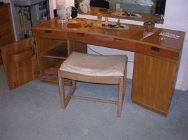 Mid Century Vanity, part of larger Bedroom set by Drexel.