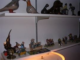 Mexican Birds with figurines.