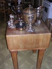Butcher Block table