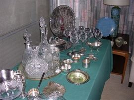 Baccarat and other crystal