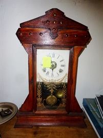 Nice turn of the century kitchen clock