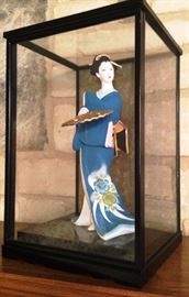 porcelain Japanese doll
