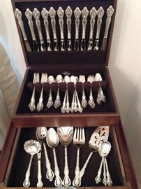 service for 12 and serving