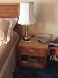 Pair of Oak Night Stands