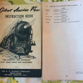 1956 American Flyer Train Book