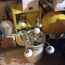 Lots of light fixtures