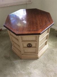 Octagon, French End Table