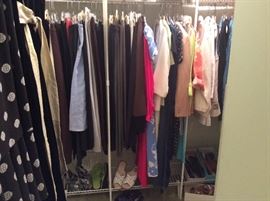 Lots of nice clothes