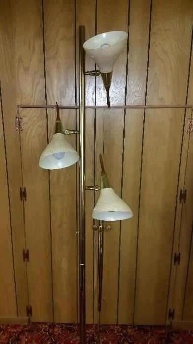 60's pole lamp