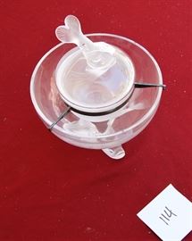 LALIQUE CAVIAR SERVER