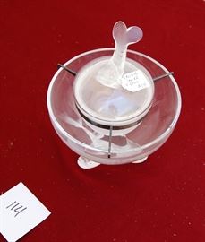 LALIQUE CAVIAR SERVER