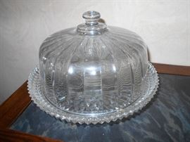 Cake Plate and Cover