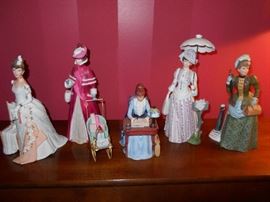 Avon Albee Award Porcelain Figurines