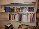 Cookbooks, videos, DVDs, books on tape