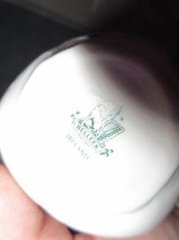 BELLEEK CUP & SAUCER / DISHES / COFFEE POT