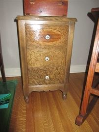 3 DRAW SIDE TABLE