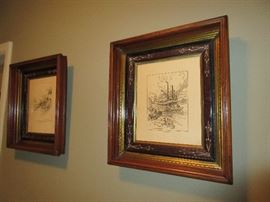 VERNON HOWE BAILEY / PRINTS / IN ORNATE FRAMES