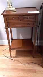 DRAWER-ED SIDE TABLE