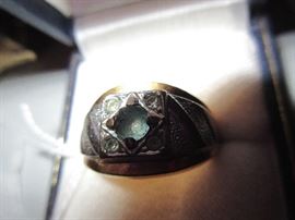 THIS SALE HAS 10KT TO 14KT/ DIAMONDS / GARNETS / JADE / STERLING / RUBIES 