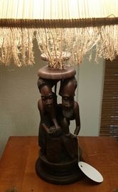 African lamp