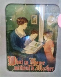 WHAT IS HOME WITHOUT A MOTHER print