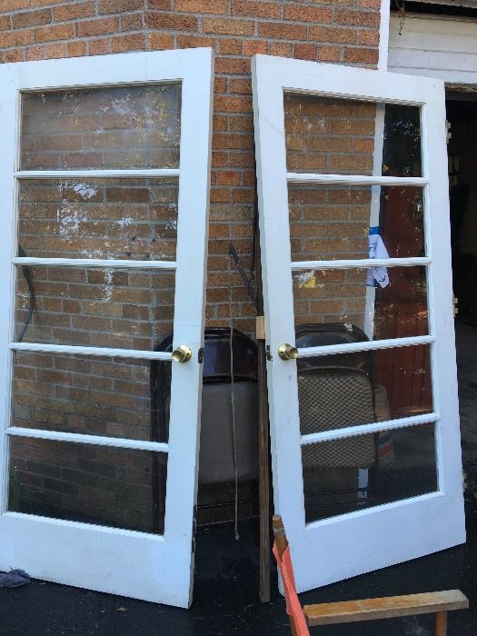 Vintage French doors 
