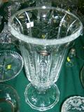 1-pair of Leaded-Crystal Candle Holders