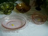 Pink Depression Glass