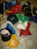 BASEBALL CAPS GALORE (JUST A SMALL SAMPLE /  OVER 10-30-GALLON BAGS FULL / A COLLECTOR'S FIND.