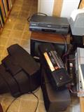 Numerous Electronics, TV's, Boomboxes, Radios, Alarm Clock, VHS Players, Computer printer and more.
