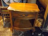 2-Vintage Nite-stands (1-drawer & lower shelf) second unit not shown