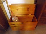Knotty Pine Hope Chest