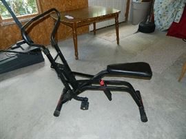 Don't need to go anywhere? Need exercise? Perfect solution - stationary exercise bike.