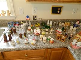 Did I mention we have over 80 pair of salt and pepper shakers?  