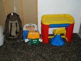 Toys, Look At The Desk & Seat