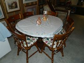 Kitchen Table & Six Chairs